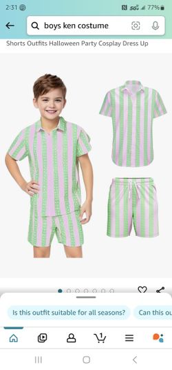 Boys Ken Costume From Barbie