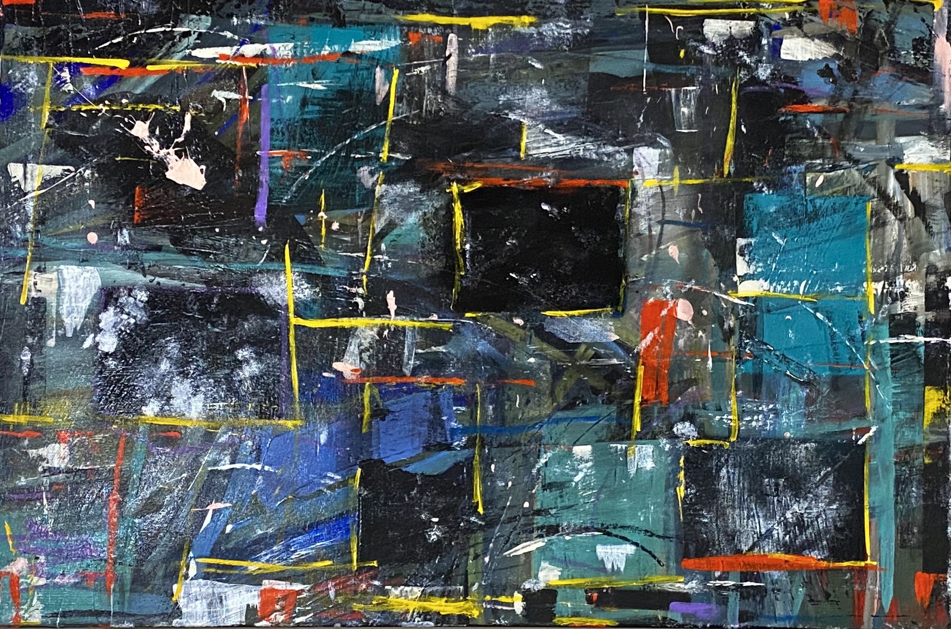 Hand Painted 36x24