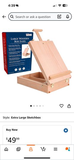 Portable Easel Artbox Premium Birchwood
