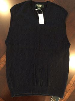 Brooks Brothers pullover vest size small men’s