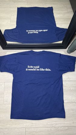Vintage 1990s Channel 4 News “Fritz Said It Would Be Like This” Single Stitch Shirt