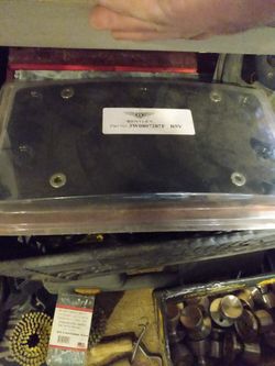 Bentley License Plate Mount