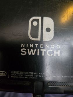Nintendo switch blue screen as is for parts repair