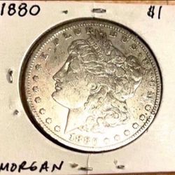 1880 Morgan Silver Dollar 