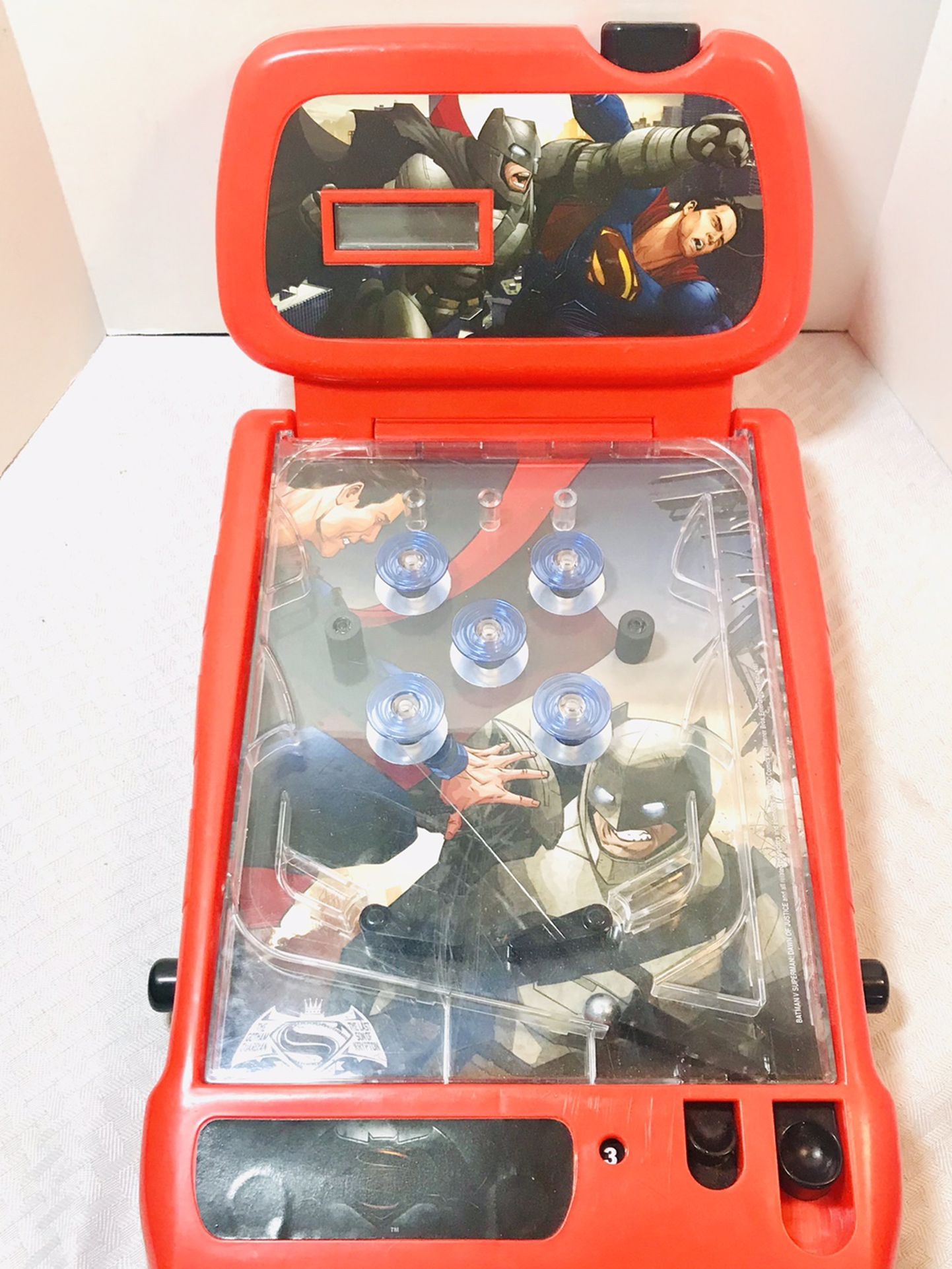 2009 Batman vs. Superman Electronic Tabletop Pinball Machine