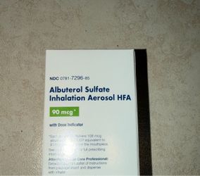 Albuterol Sulfate Inhalation Aerosol