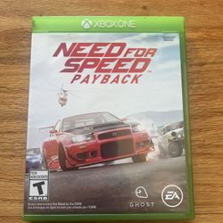 Need for Speed Payback – Xbox One Disc – Tested & Working
