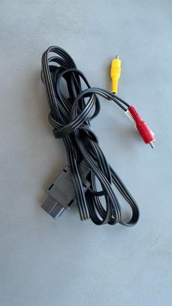 OEM Original Nintendo 64 N64 AV Cable – SNES / GameCube Compatible
