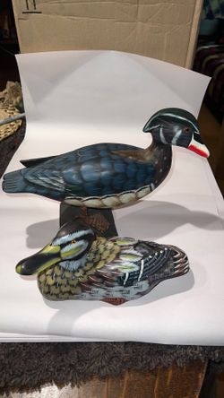 2 - Wooden Waterfowl