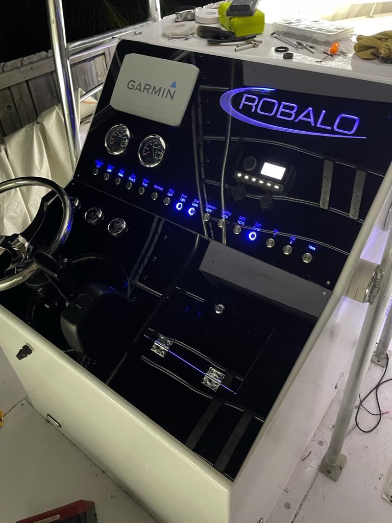 Panel De Bote , Paneles Acrílicos , Switch Panel Custom