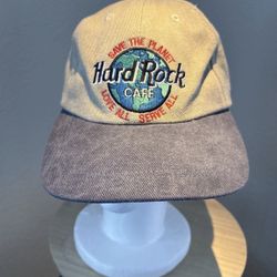 Vintage Hard Rock Cafe Dallas Cap 90s 