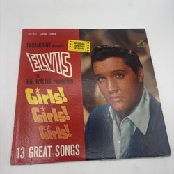 Elvis Presley LSP-2621 Girls! Girls! Girls! LP 1962 Original US Hollywood
