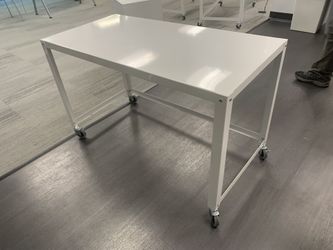 CB2 Go Cart Rolling Desk Very Good Condition for Sale in Santa Ana