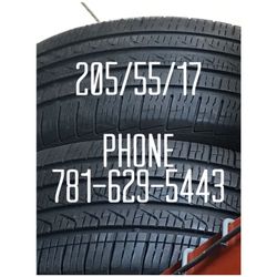 Used Tire For Sale 205/45/17 $50 each installed