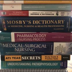 13 Nurses Book and Misc. Supplies (see Photos)
