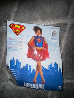 DC Supergirl Girls Halloween Costume