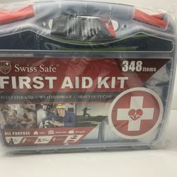 Swiss Safe Hardcase First Aid Kit 348 Piece