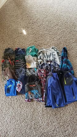 Boys size 6-7 long sleeve tops