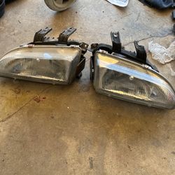 Honda Civic EG Headlamps Glass 