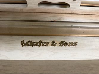 🎹 Schafer & Sons French Provincial Upright Piano