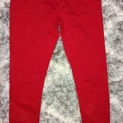 Michael Kors Red Skinny Jeans. Brand New