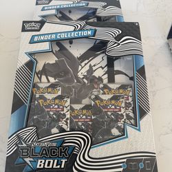 Black Bolt and White Flare Binder Collection Pokemon
