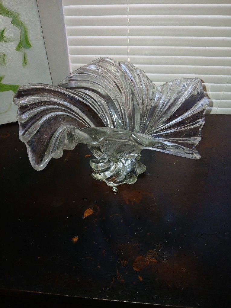 One Of A Kind Crystal Dish! Made From China!