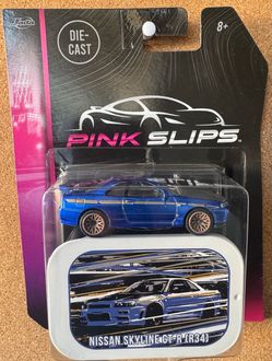 Pink Slips Nissan Skyline GT-R (R34) Die-Cast Toy Car