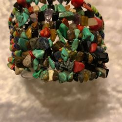 Beaded Wide Bracelet