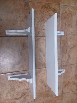2 Real Wooden Shelves 