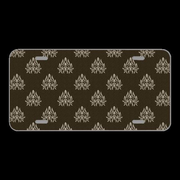 License Plate Novelty Car Front Pattern Background Texture Photoshop