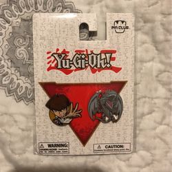 Yu Gi Oh Blue Eyes White Dragon Seto Kaiba Pin Club Set