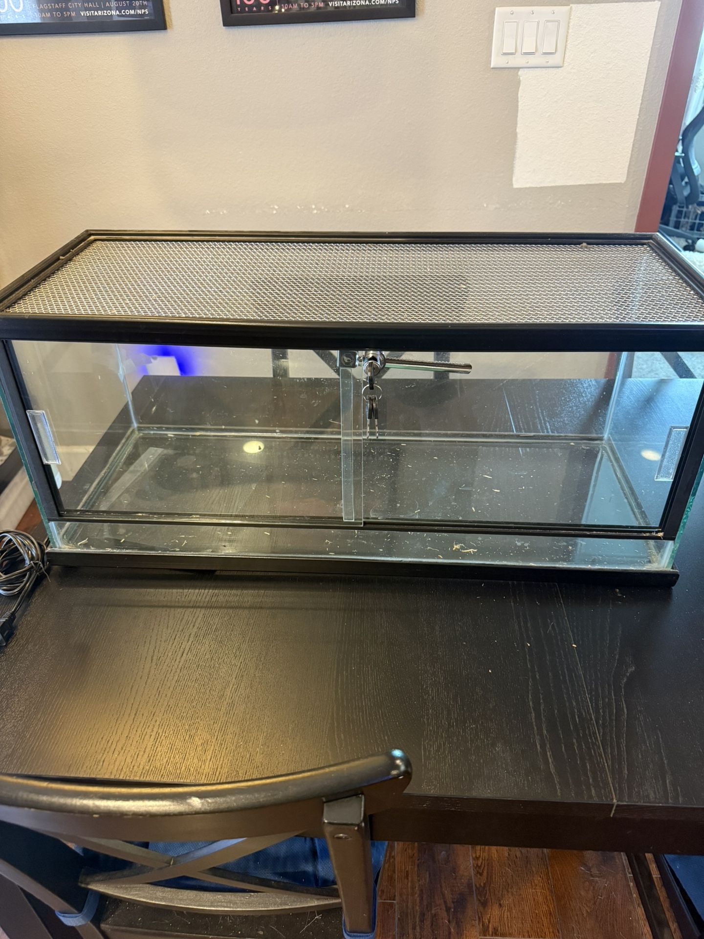 20 Gallon Reptile Display Tank
