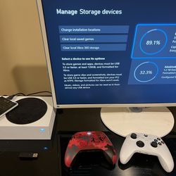 Xbox One Series X/S 512 Gb With A 2 Tb Add On