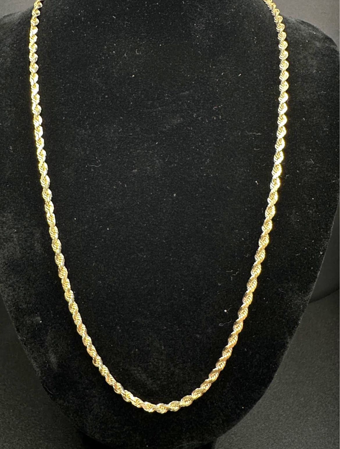 14k Gold rope chain