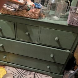 Green Chest Of Drawers Dresser 