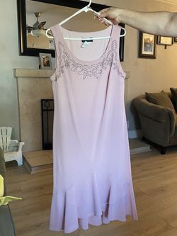 Dusty Rose Dress With Cover