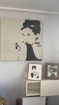 Audrey Hepburn collection art canvas frames