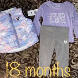 Babygirl Hurley Outfit