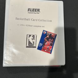 1991-92 Fleer basketball Complete Set 1-400 With Several Jordan’s.