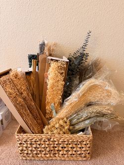Dried Flower Bouquet Bundle Assorted Stems
