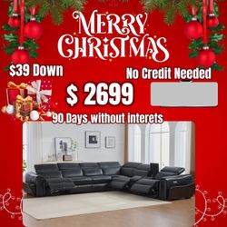 NEW ONLINE LUXURY SECTIONAL SOFA AND FREE DELIVERY SPECIAL FINANCING AVAILABLE 