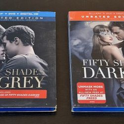 FIFTY SHADES 2-MOVIE BLU-RAY BUNDLE [UNRATED EDITIONS]