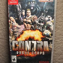 I’m asking$25 for Contra Rogue Corps for the Nintendo switch concert the original case no deliverie