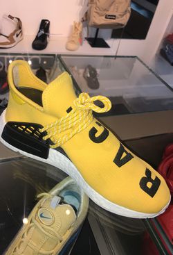 Latijns boycot Top Adidas NMD HU Pharrell Human Race - Yellow for Sale in Miami, FL - OfferUp