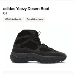 Yeezy Adidas Desert Boot Oil Size 5