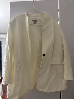 Large White Blazer