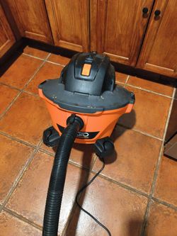 Ridgid shop vac