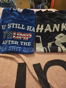Trump and Biden shirts