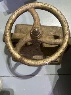 Cast iron book press